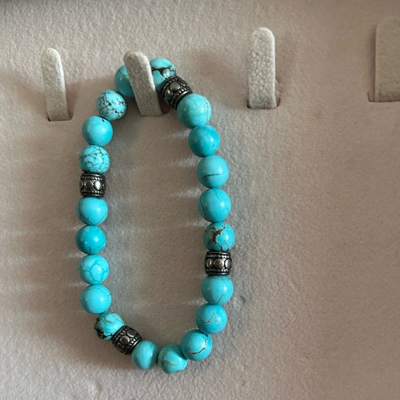 Blue Marble bracelet - Picture 2 of 4